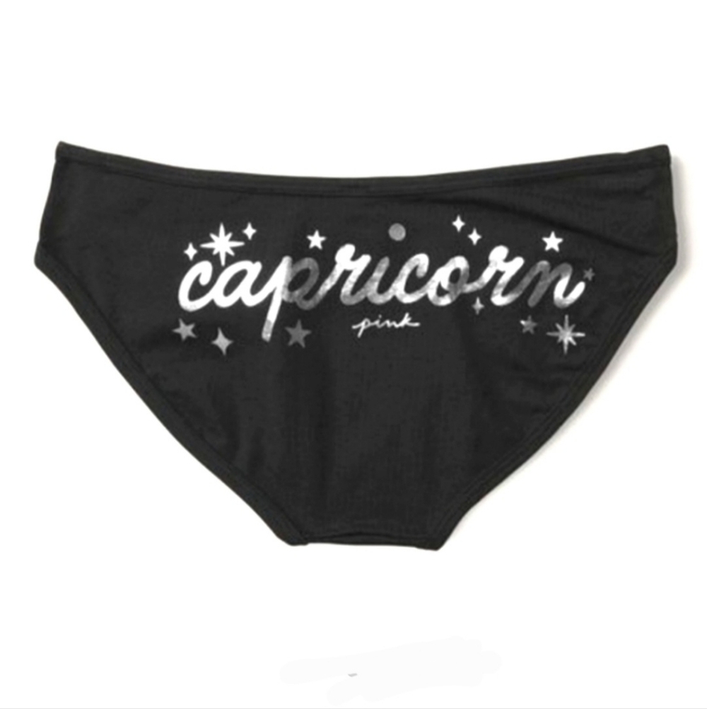 NEW! VICTORIAS SECRET ASTROLOGY CAPRICORN BIKINI PANTIES XS